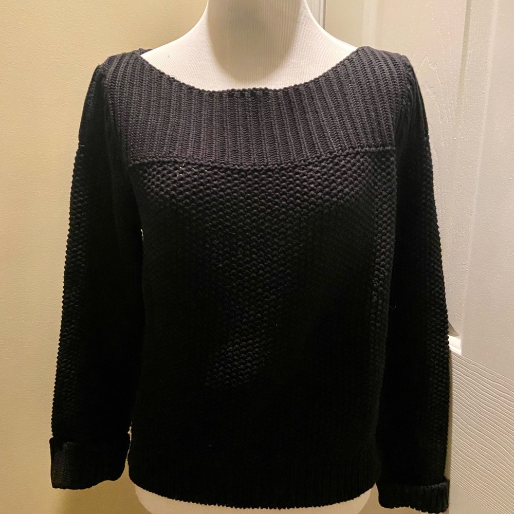 Black sweater